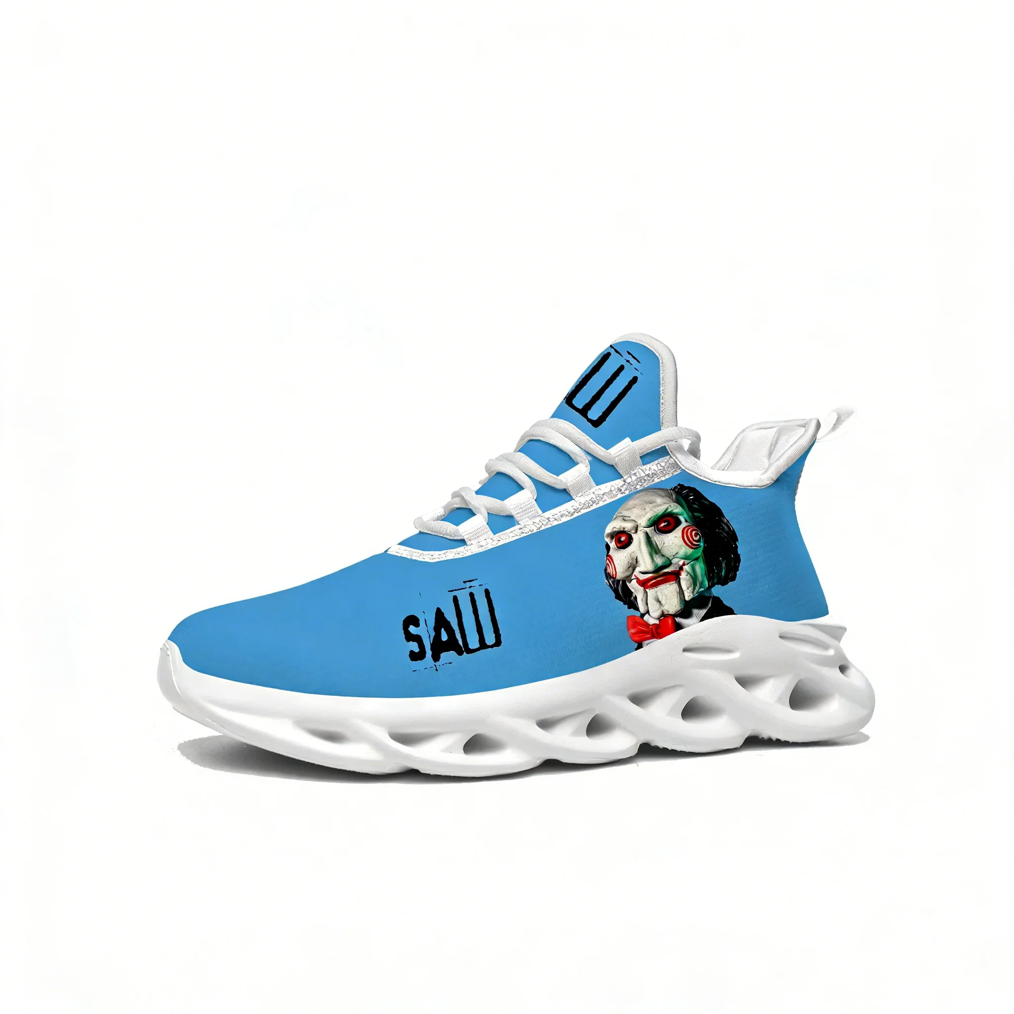 Women'S Shoes Running Sports - Saw Flat Sneaker Lace Mesh Shoes