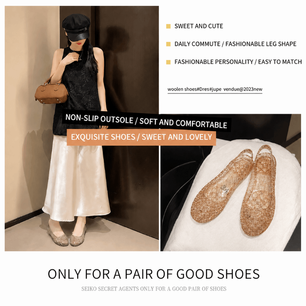 Crystal Transparent Sandals Fo - đánh giá và giá Jelly Sandal Women