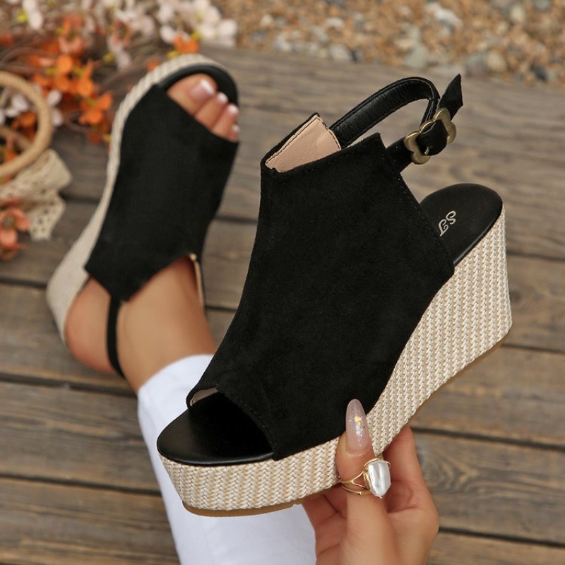 Women Sandals Summer Wedge Pla - đánh giá và giá Espadrille Wedge Shoes