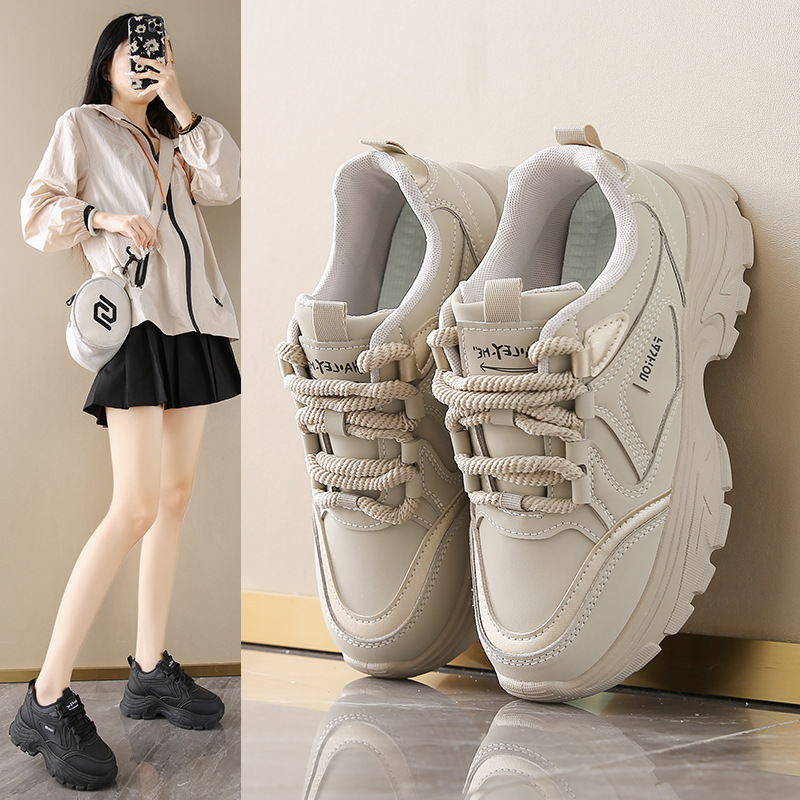 Women's Leather Low-Top Dad Sh - đánh giá và giá Women'S Shoes Running Sports