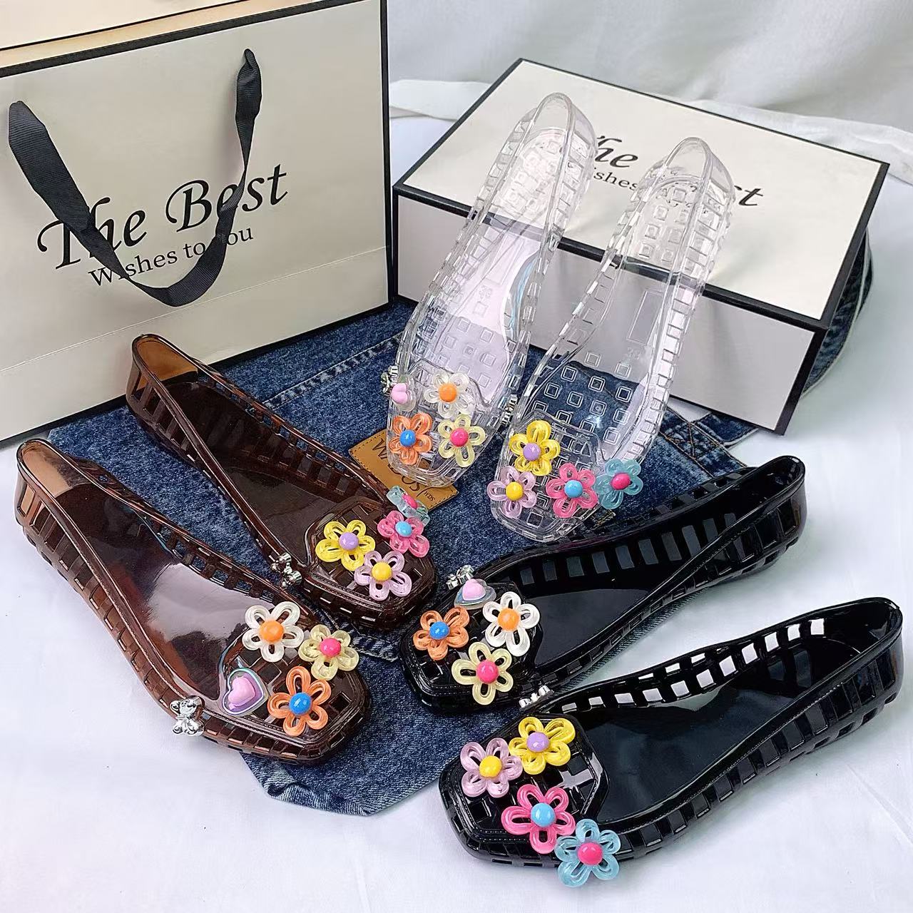 Fashionable Women's Shoes Jell - đánh giá và giá Jelly Sandal Women