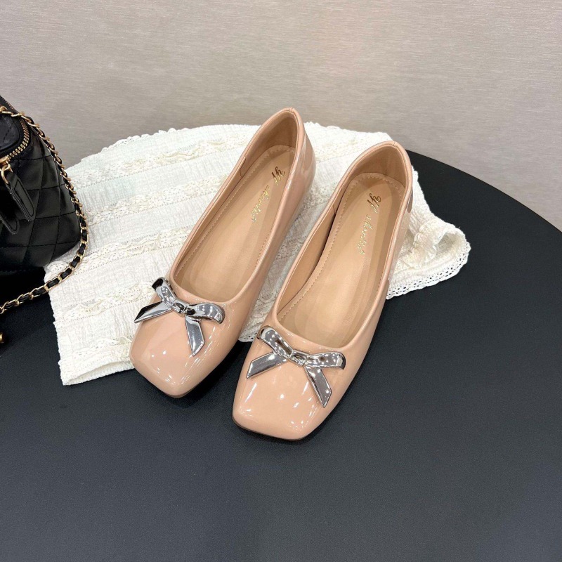 Art Style Bow Flat Shoes Women - đánh giá và giá Women Shoes Wedges
