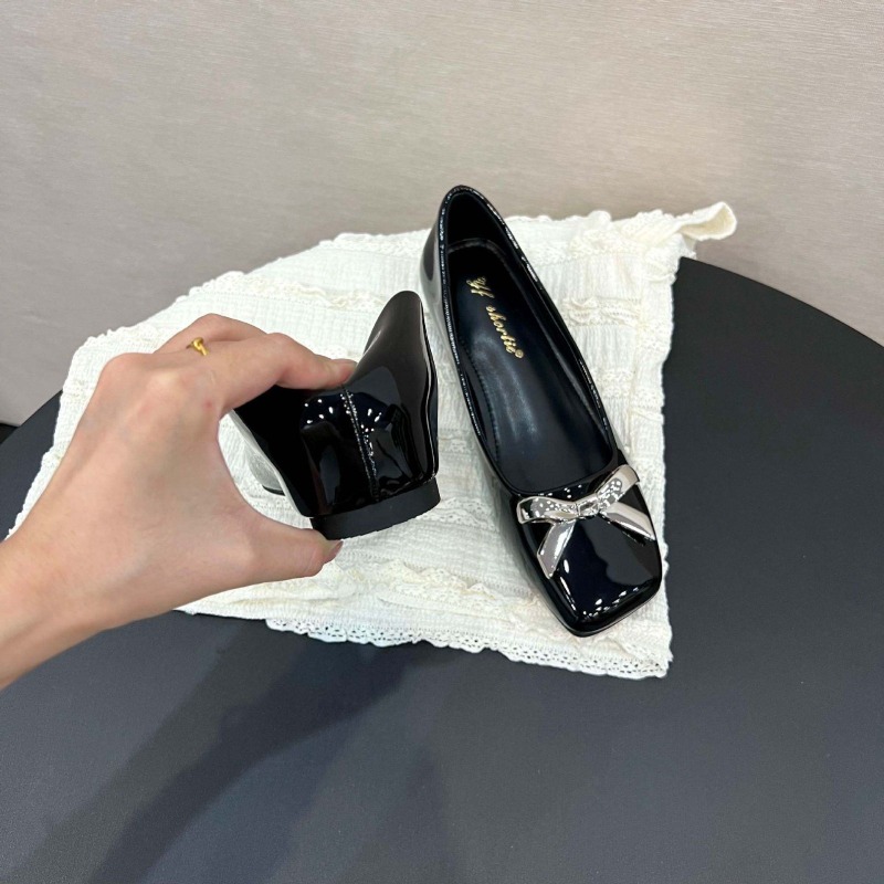 Art Style Bow Flat Shoes Women - đánh giá và giá Women Shoes Wedges