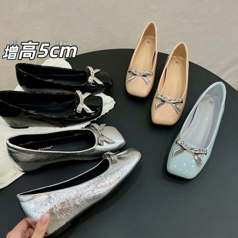 Art Style Bow Flat Shoes Women - đánh giá và giá Women Shoes Wedges