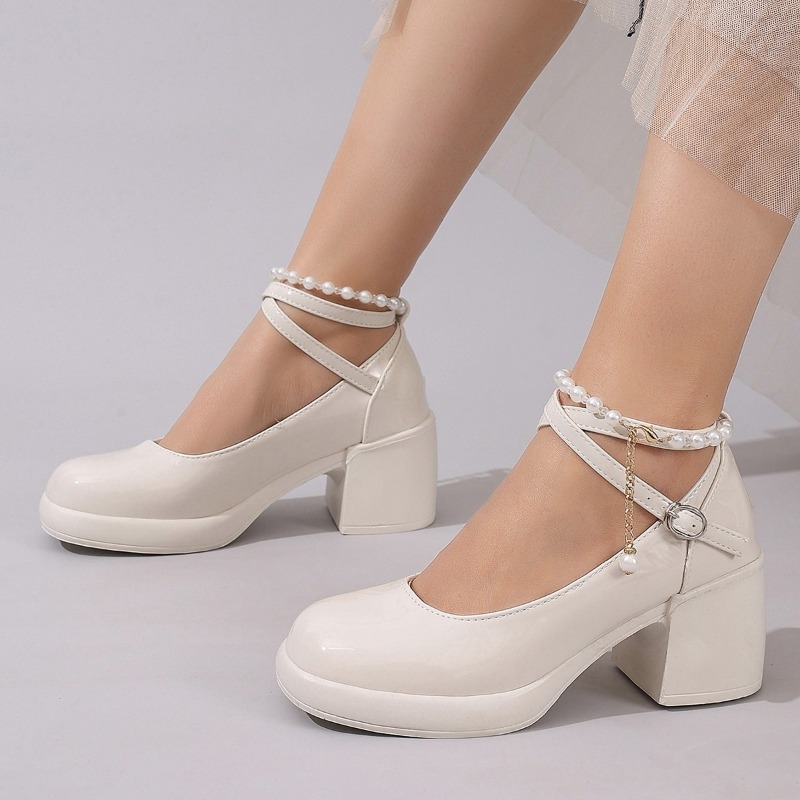 New Women Pumps Shoes Fashion  - đánh giá và giá Mary Jane Shoes