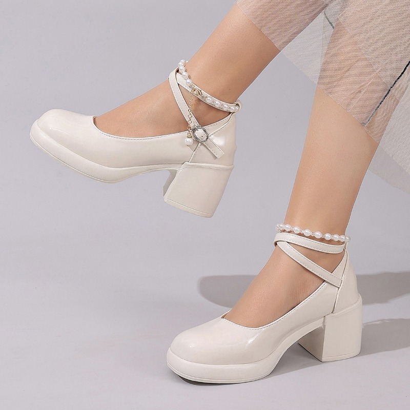 New Women Pumps Shoes Fashion  - đánh giá và giá Mary Jane Shoes
