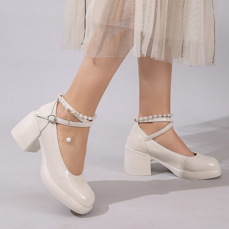 New Women Pumps Shoes Fashion  - đánh giá và giá Mary Jane Shoes