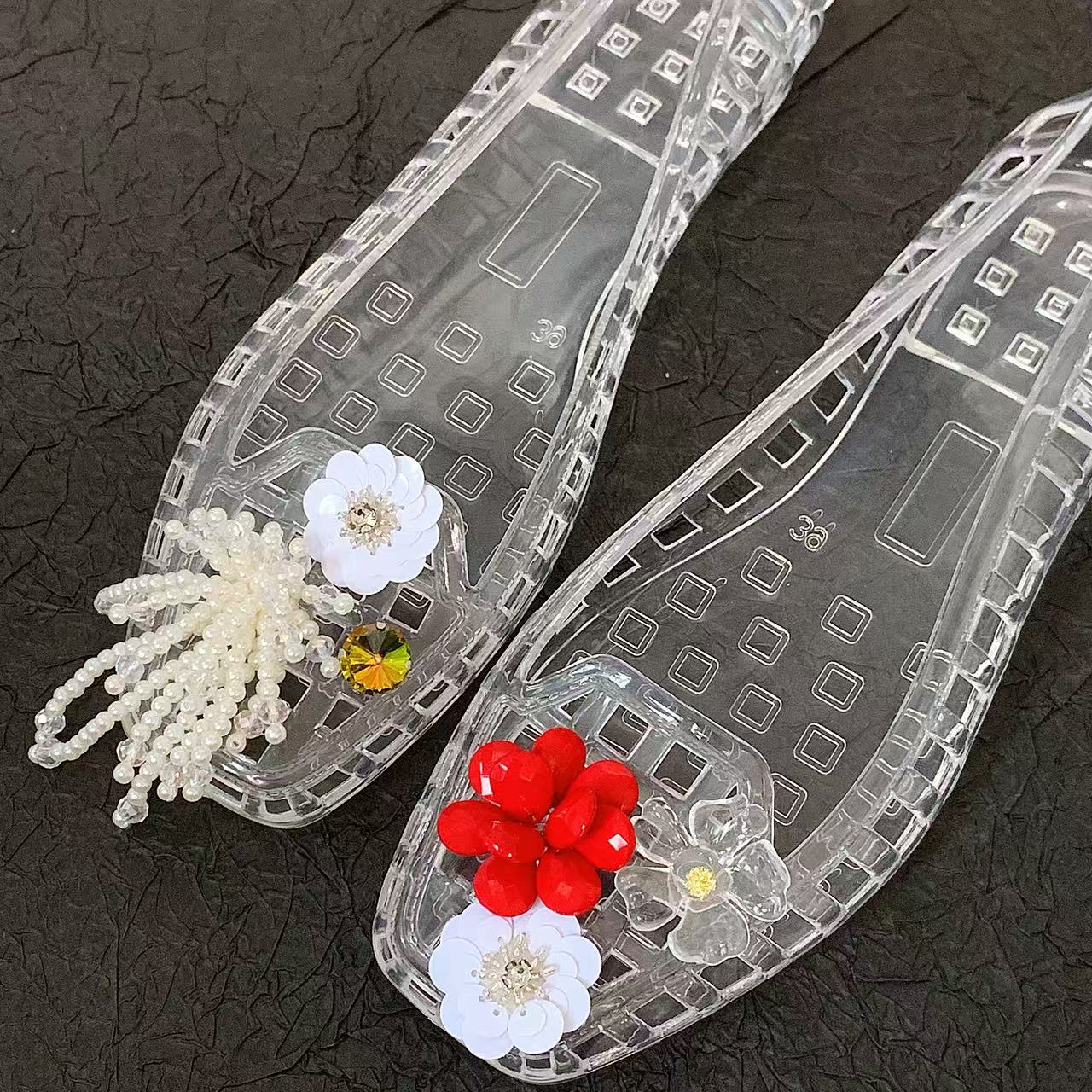 Jelly Crystal Shoes for Women, - đánh giá và giá Jelly Sandal Women