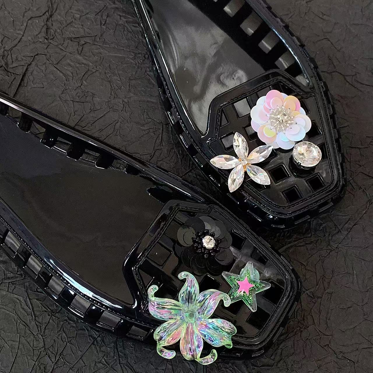 Jelly Crystal Shoes for Women, - đánh giá và giá Jelly Sandal Women