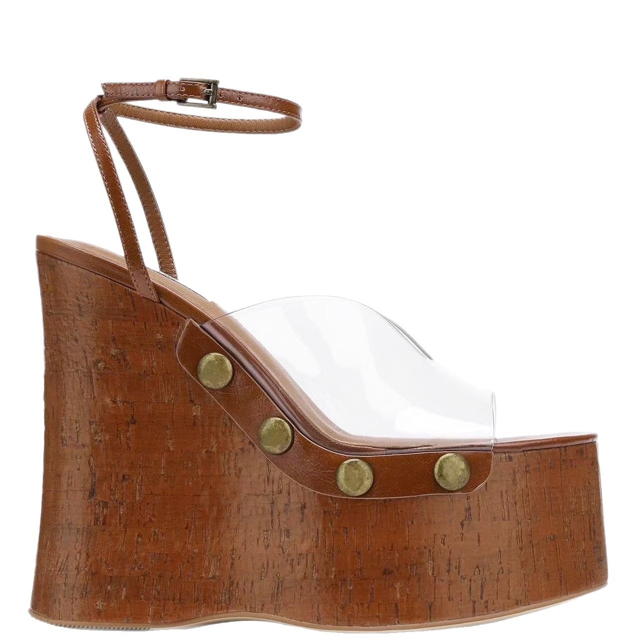 2026Summer Slope Heel Thick Bo - đánh giá và giá Women Shoes Wedges