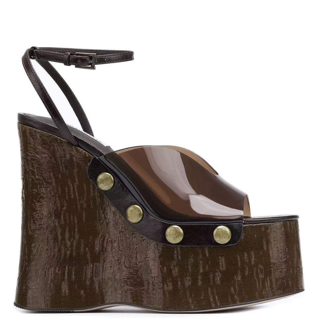 2026Summer Slope Heel Thick Bo - đánh giá và giá Women Shoes Wedges