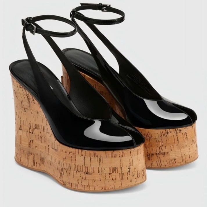 2026Summer Slope Heel Thick Bo - đánh giá và giá Women Shoes Wedges