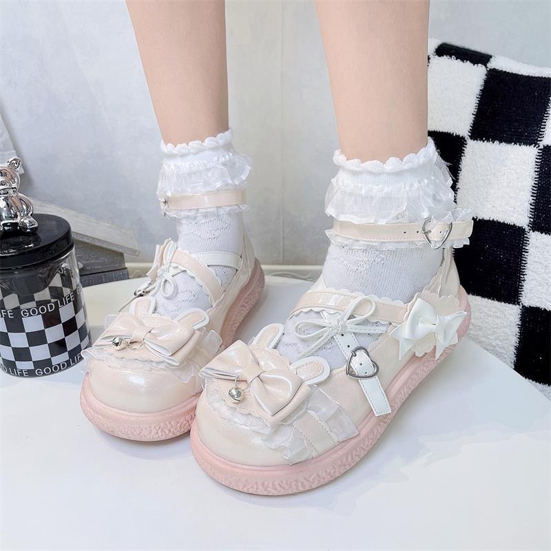 Sweet Round Headed Cute Girl L - đánh giá và giá Women Shoes Wedges