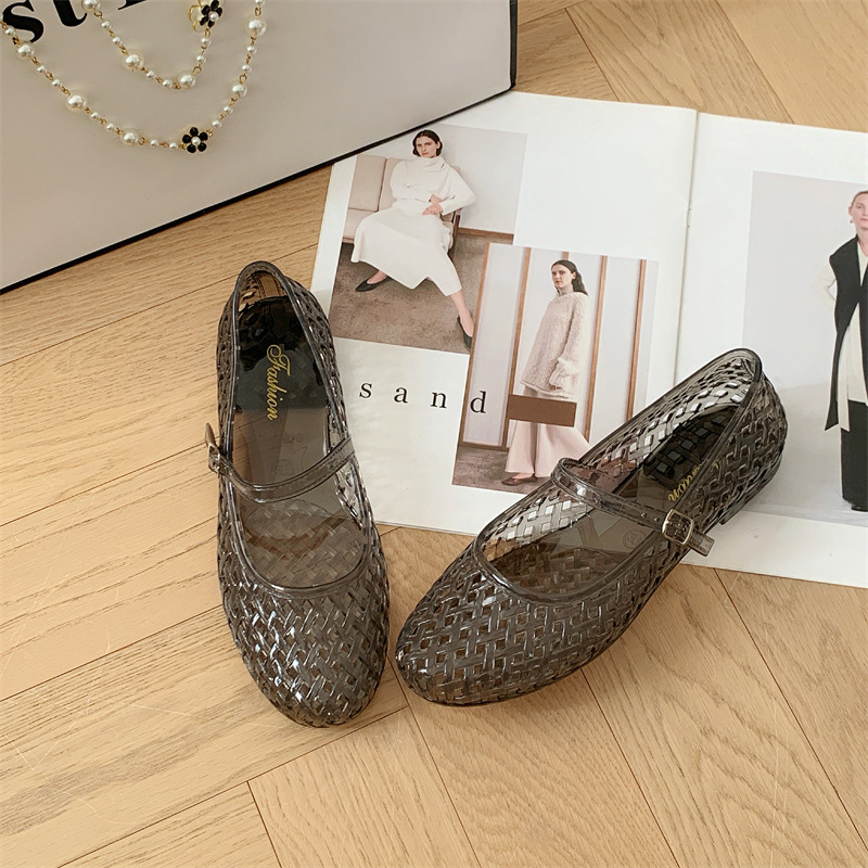 Transparent crystal women's sh - đánh giá và giá Jelly Sandal Women