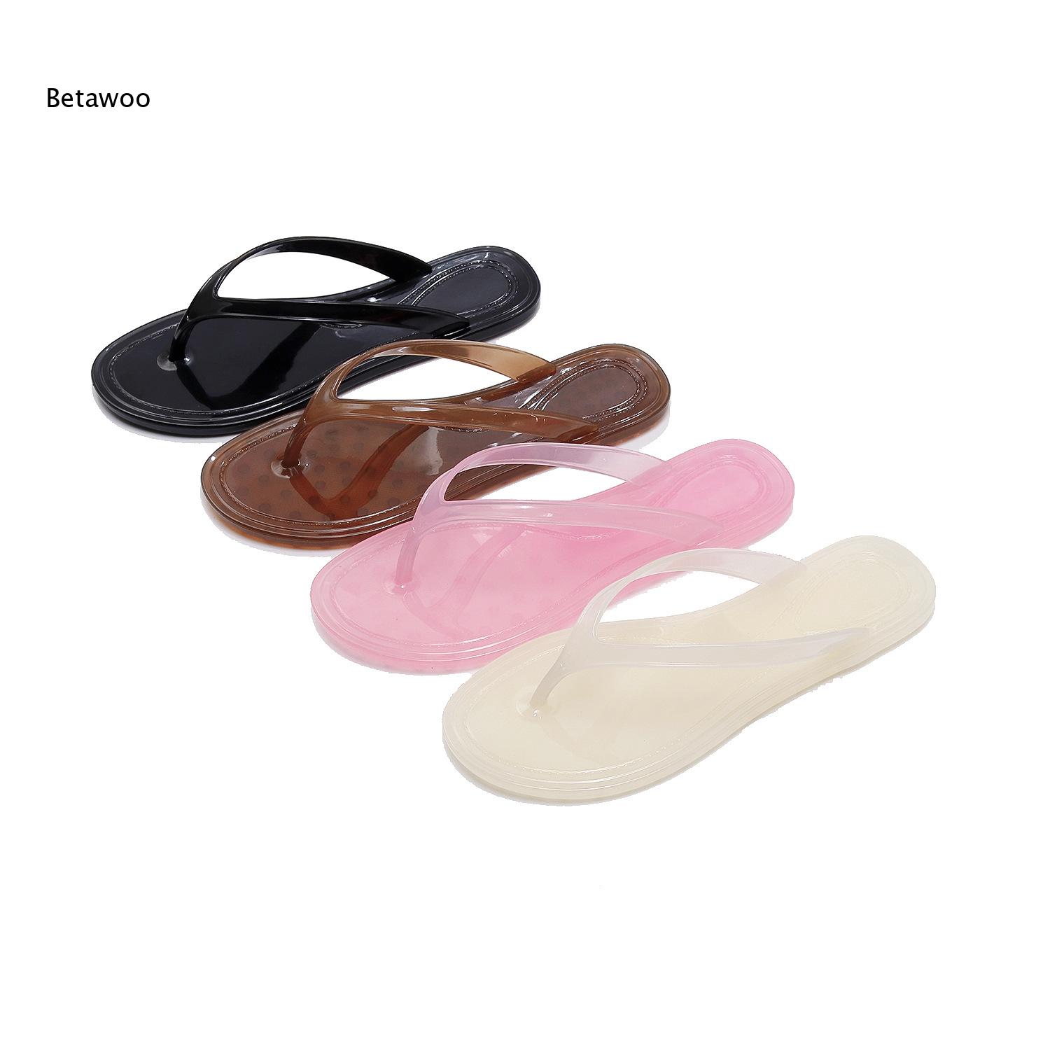 Flip Flop Flat Toe Ring Jelly  - đánh giá và giá Jelly Sandal Women