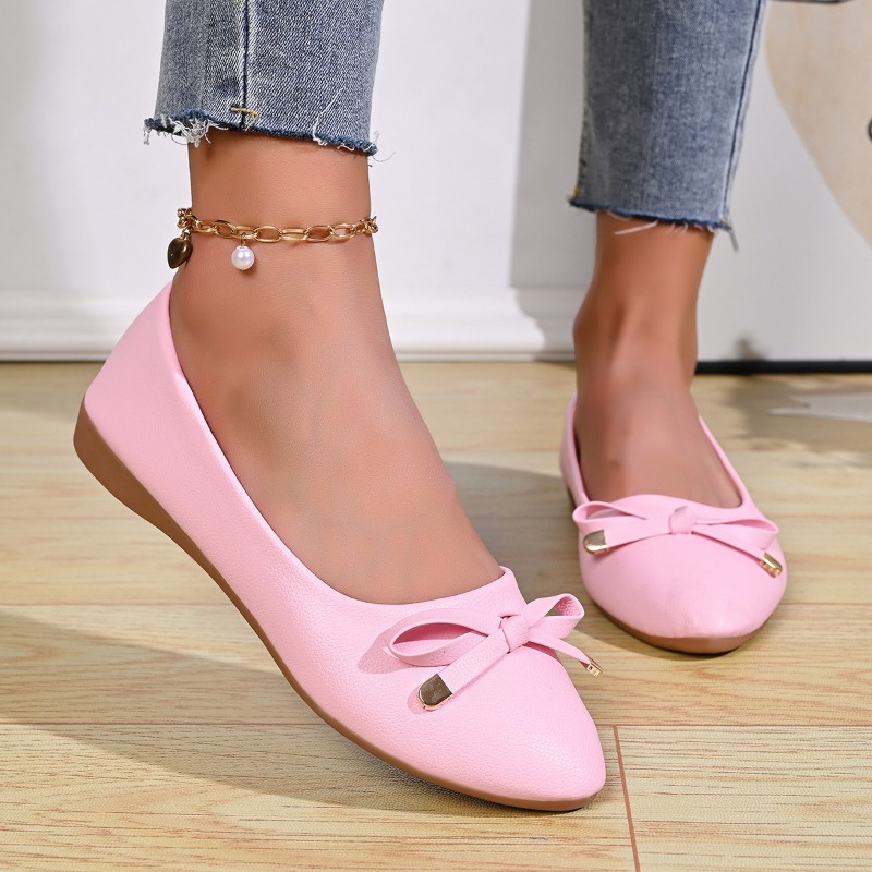 Bow Shallow Mouth Soft Sole Co - đánh giá và giá Women Shoes Wedges