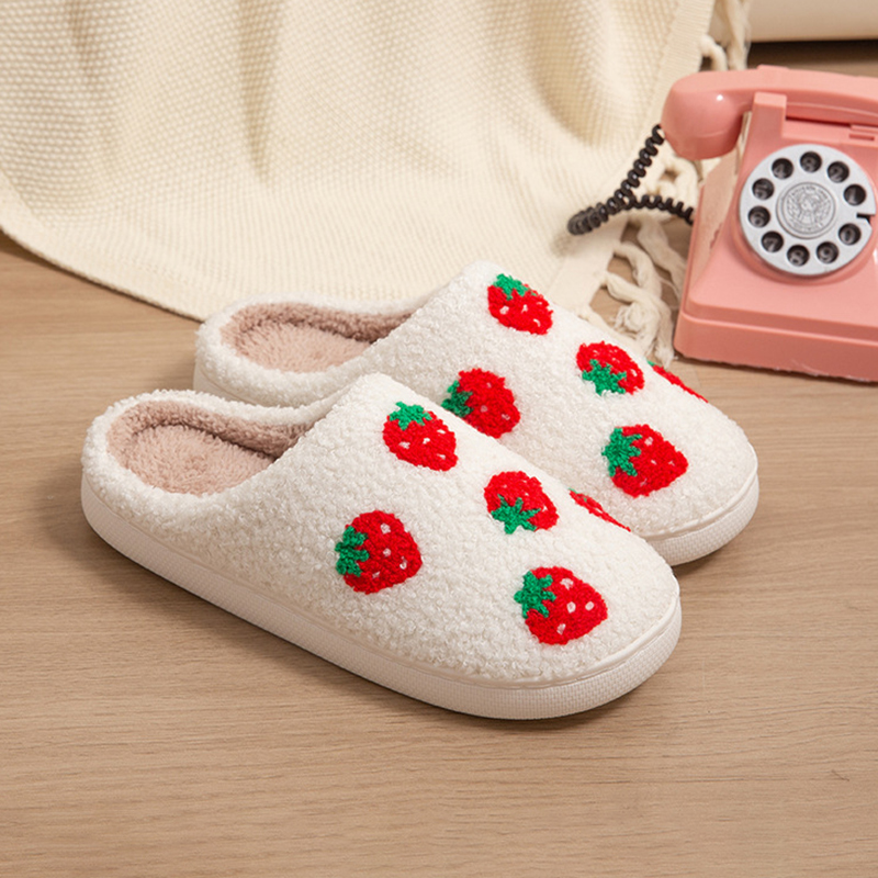 Strawberry Women's Slippers Ho - đánh giá và giá Women Shoes Winter