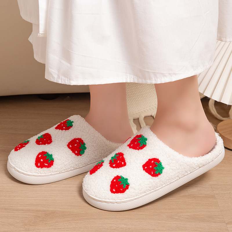 Strawberry Women's Slippers Ho - đánh giá và giá Women Shoes Winter