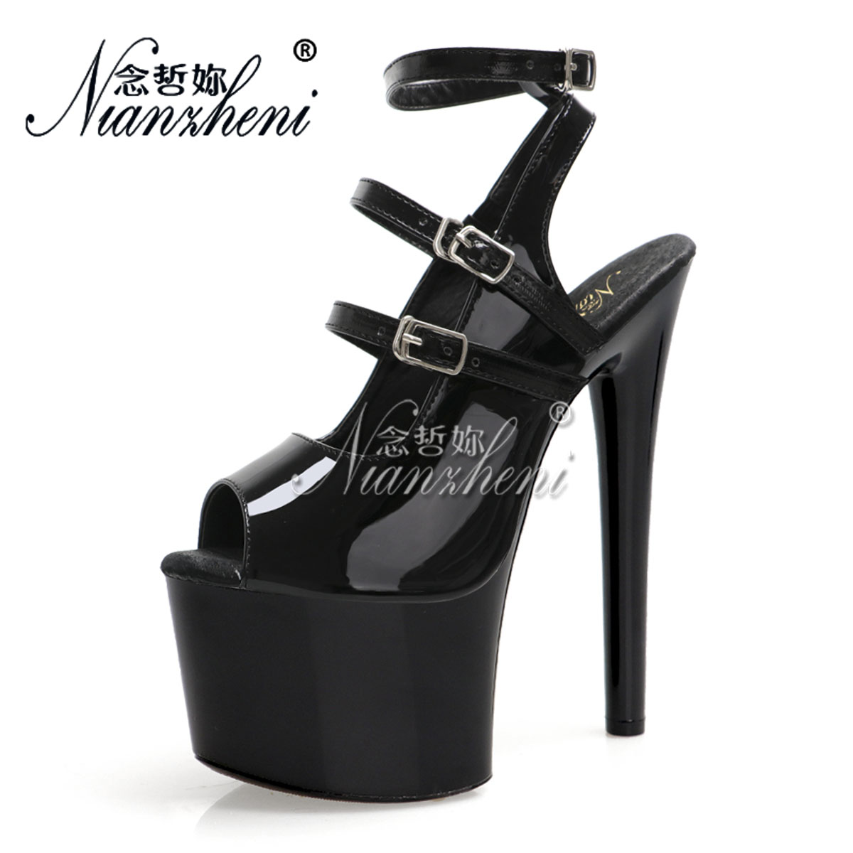 Exotic Dancer Clubbing 8inch H - đánh giá và giá Clear Strap Heel