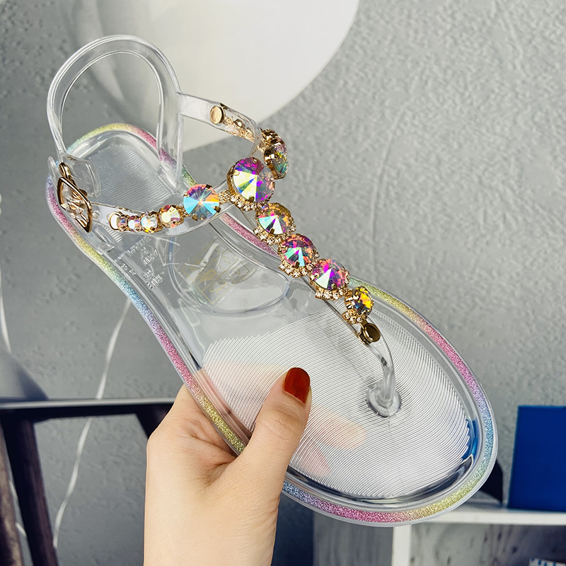 Size 36-42 Women Girls Jelly T - đánh giá và giá Jelly Sandal Women