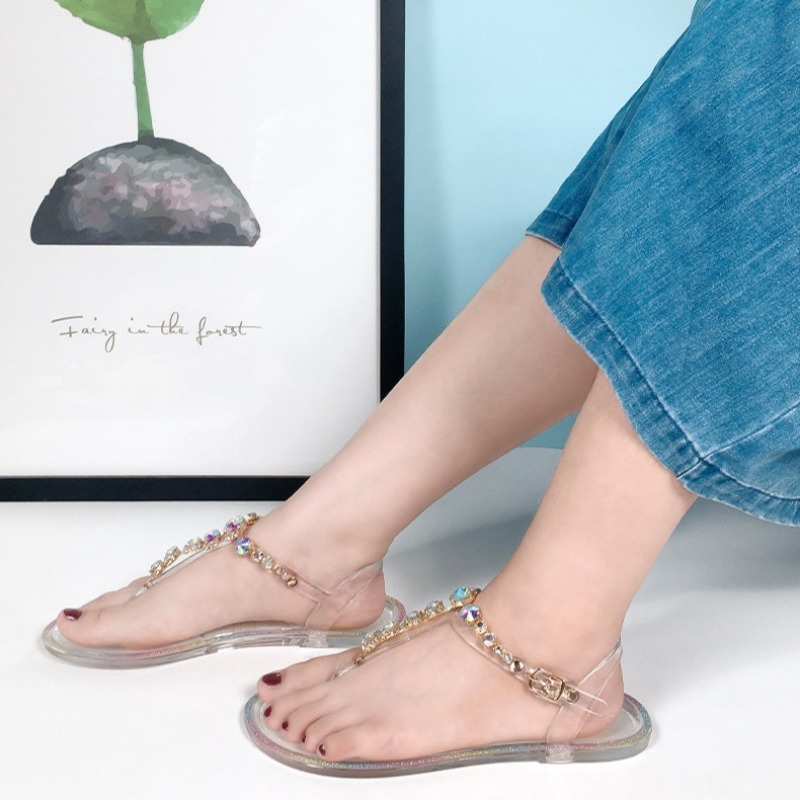 Size 36-42 Women Girls Jelly T - đánh giá và giá Jelly Sandal Women